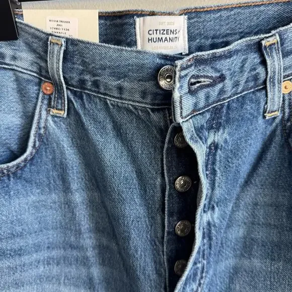 NEW Citizens of Humanity Annina Trouser Jeans in Pinnacle Wash Size 30 - Picture 6 of 16